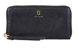Marc Jacobs Snapshot Zip Around Wallet, Leather, Blk, MIV, 2*
